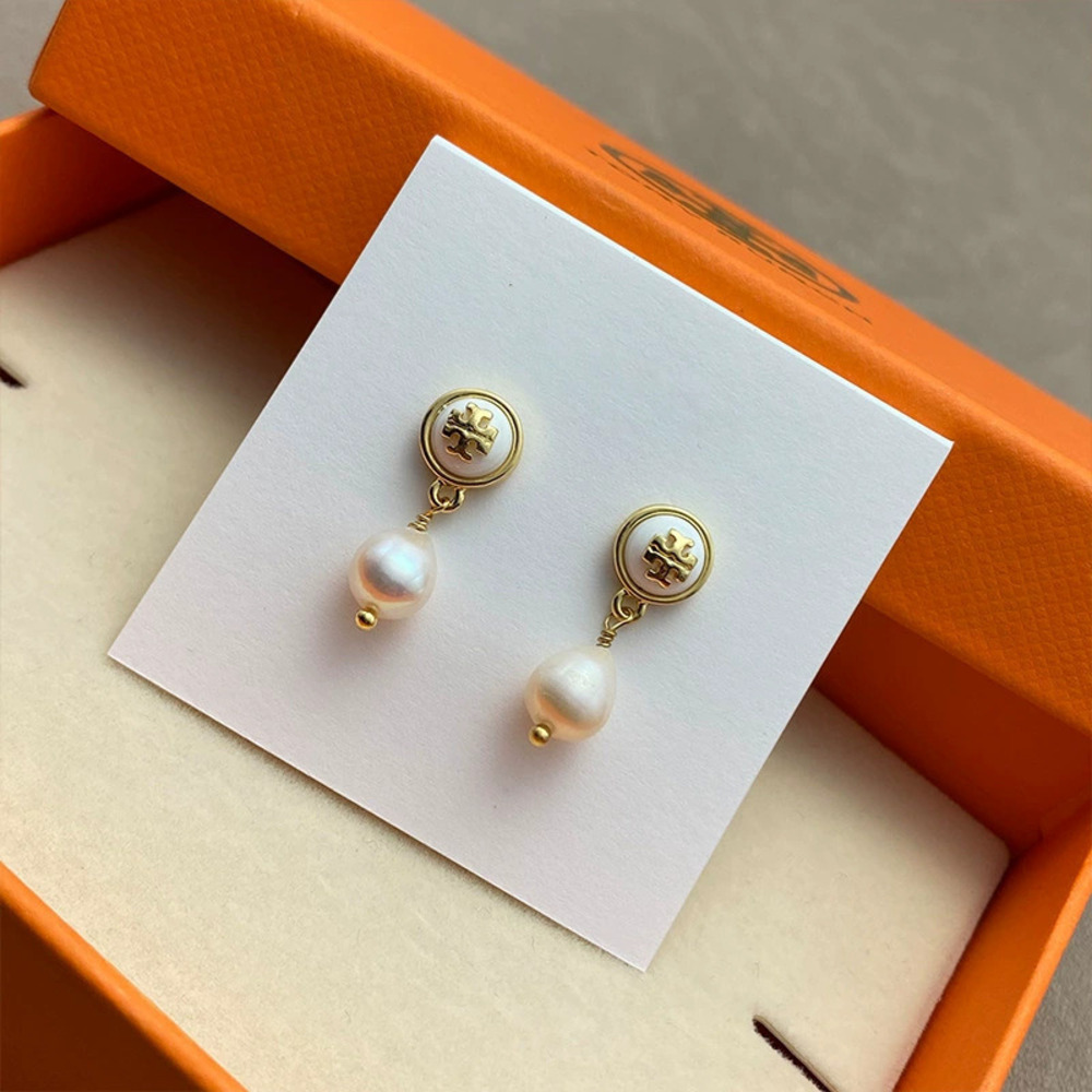 Tory Burch Pearl Drop Earrings